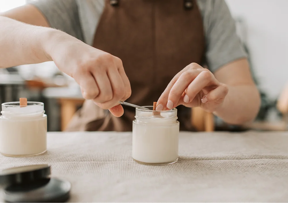 Kalėdinių žvakių dirbtuvės